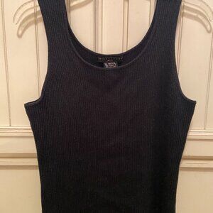 DRESSY APOSTROPHY PETITE XL SPARKLY CABLE TANK NWOT